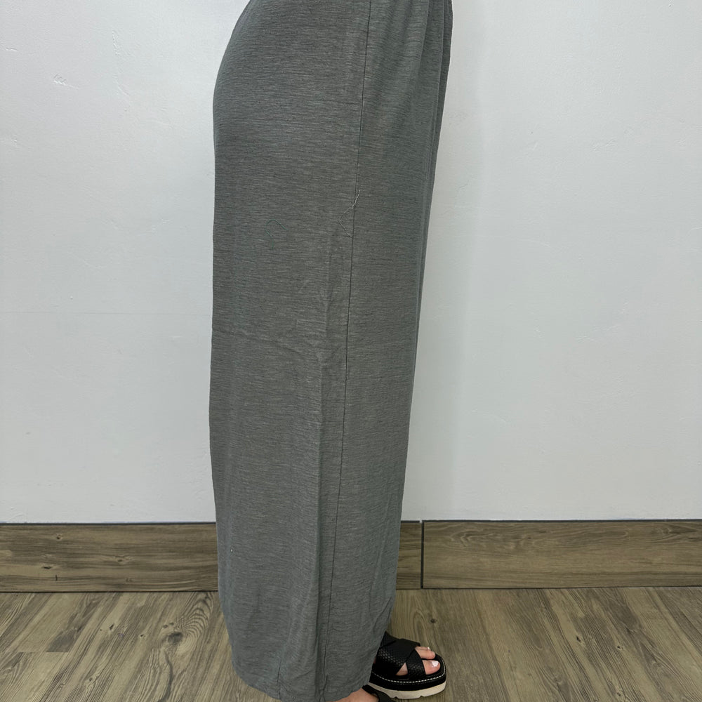 Cobblestone Cropped Pant with Darts