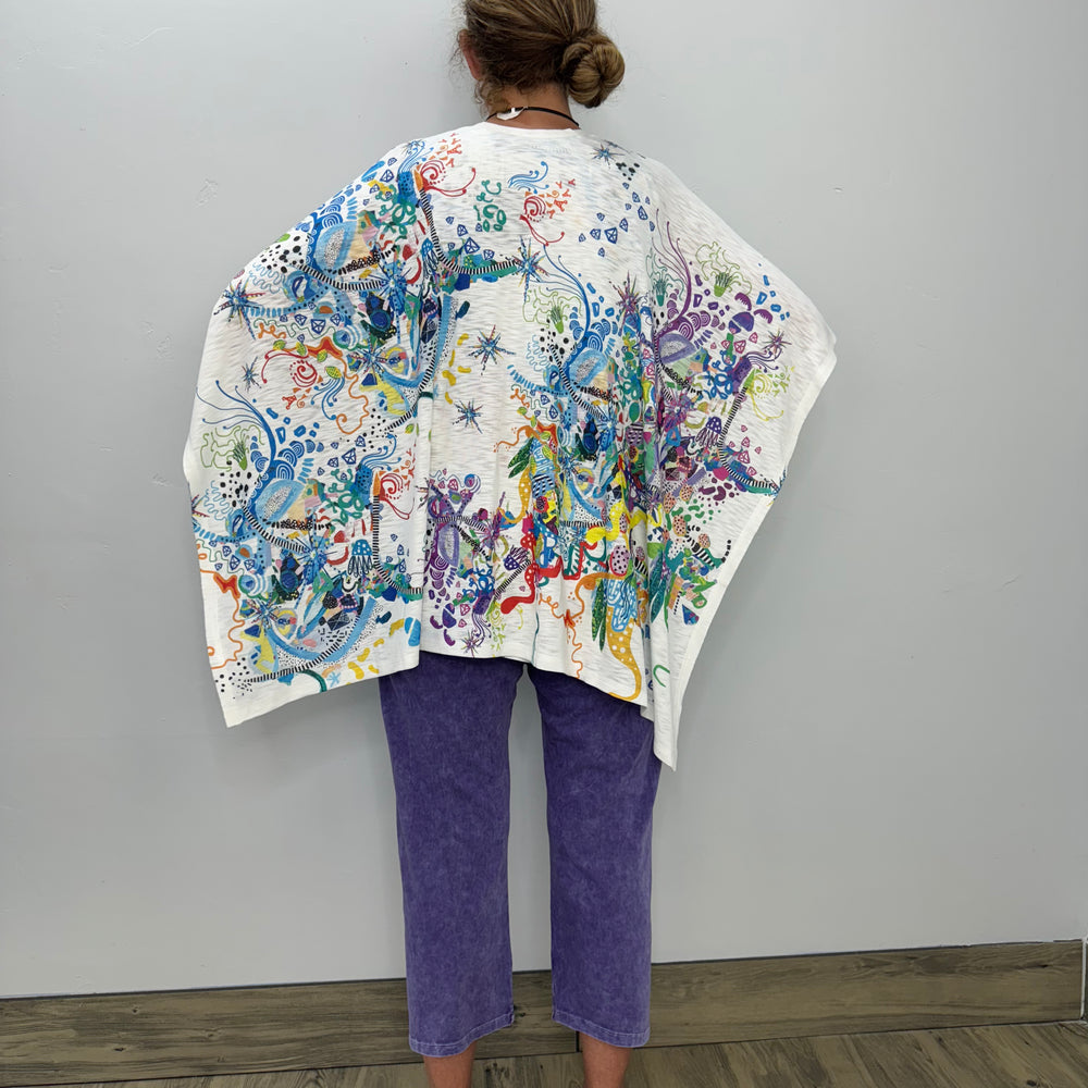 
                  
                    Confetti Blast Printed Knit Shawl - One Size
                  
                