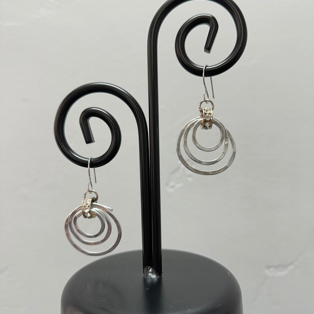 Recovery Silver Earrings