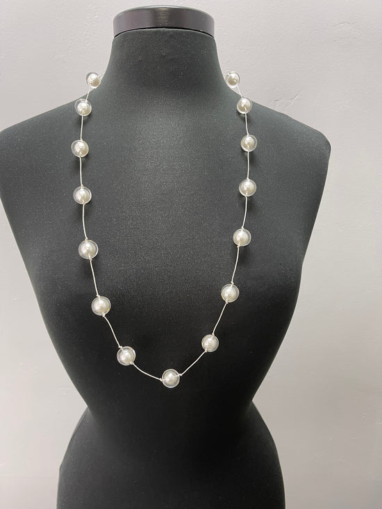 Medium Vintage Pearls Necklace