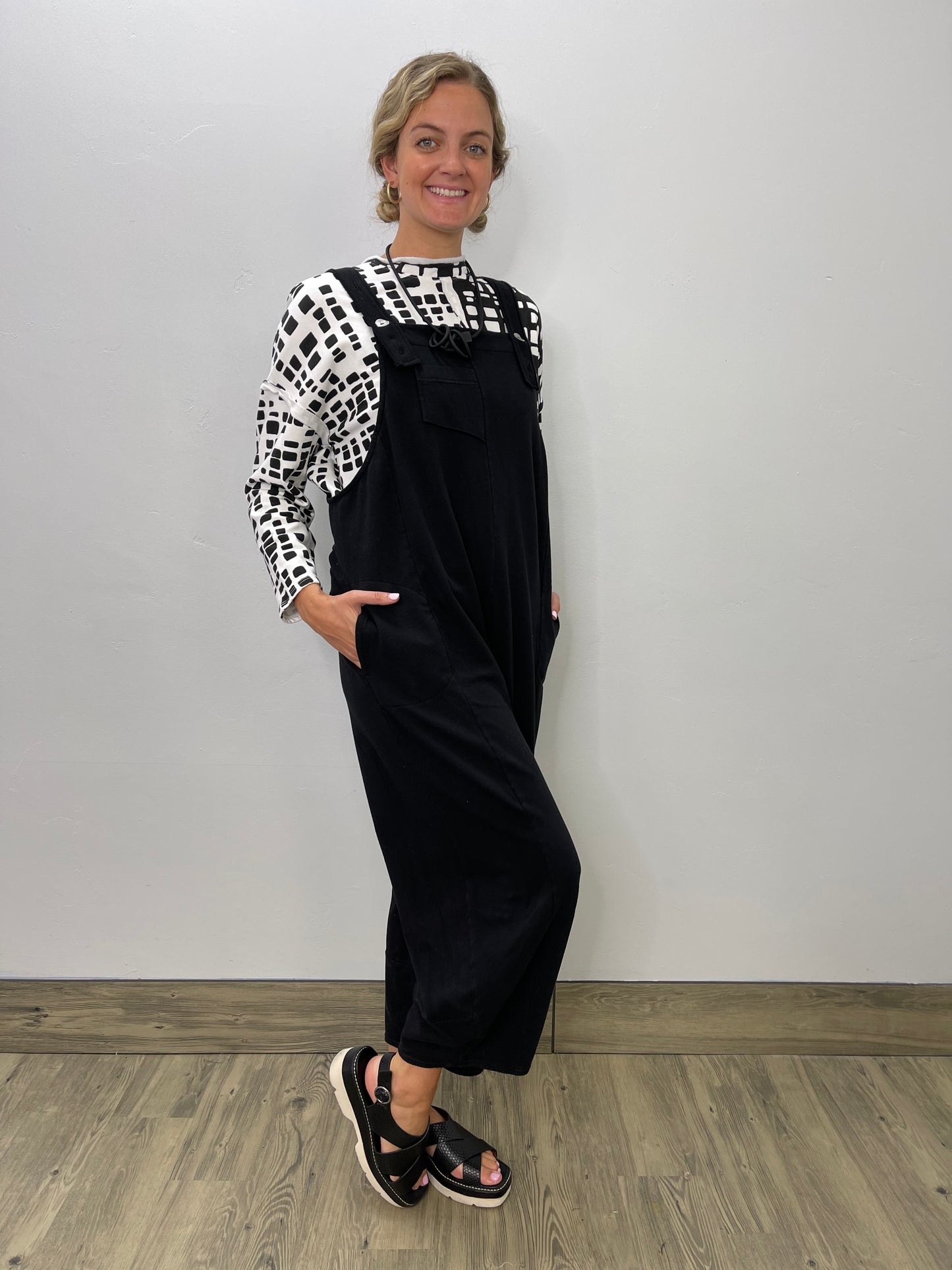 Fenini Fleece Sleeveless Jumpsuit