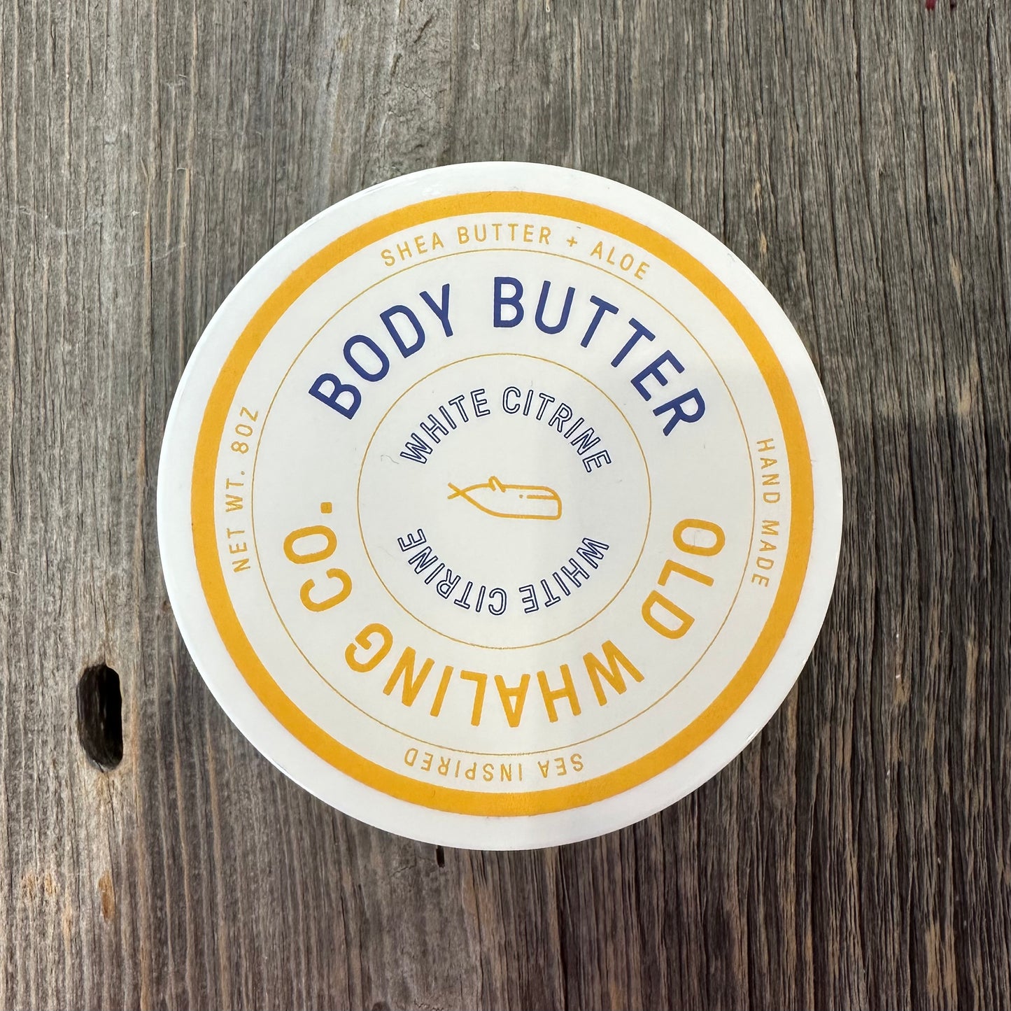 White Citrine All Natural Body Butter
