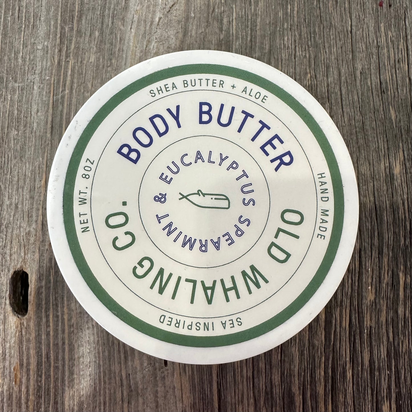 Spearmint & Eucalyptus All Natural Body Butter