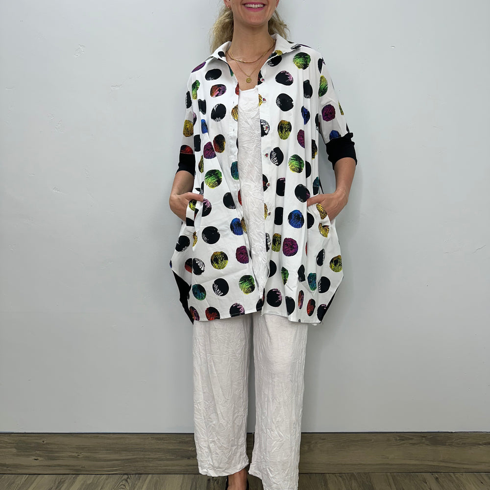 Globe Piper Button-Up Tunic