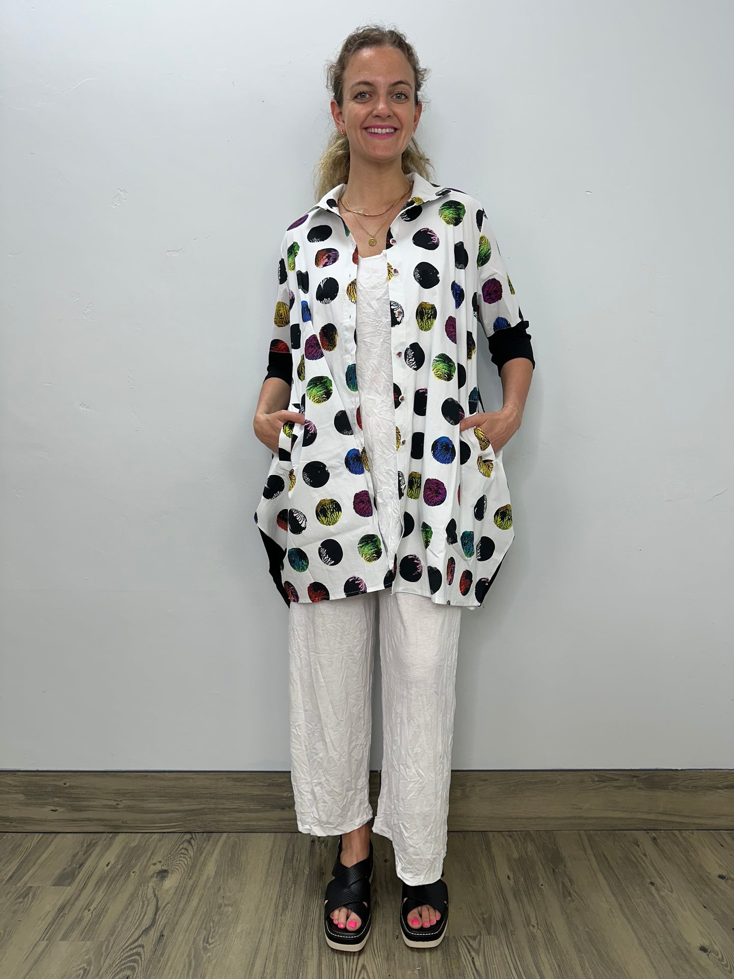 Globe Piper Button-Up Tunic