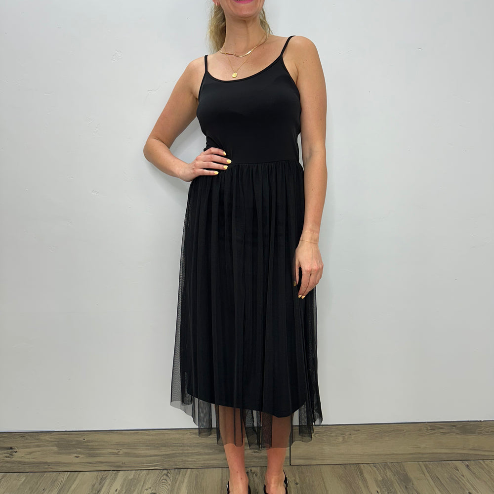 Black Tulle Sandy Dress