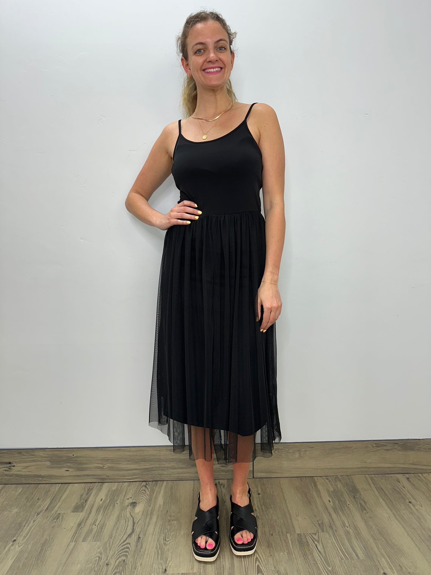 Black Tulle Sandy Dress