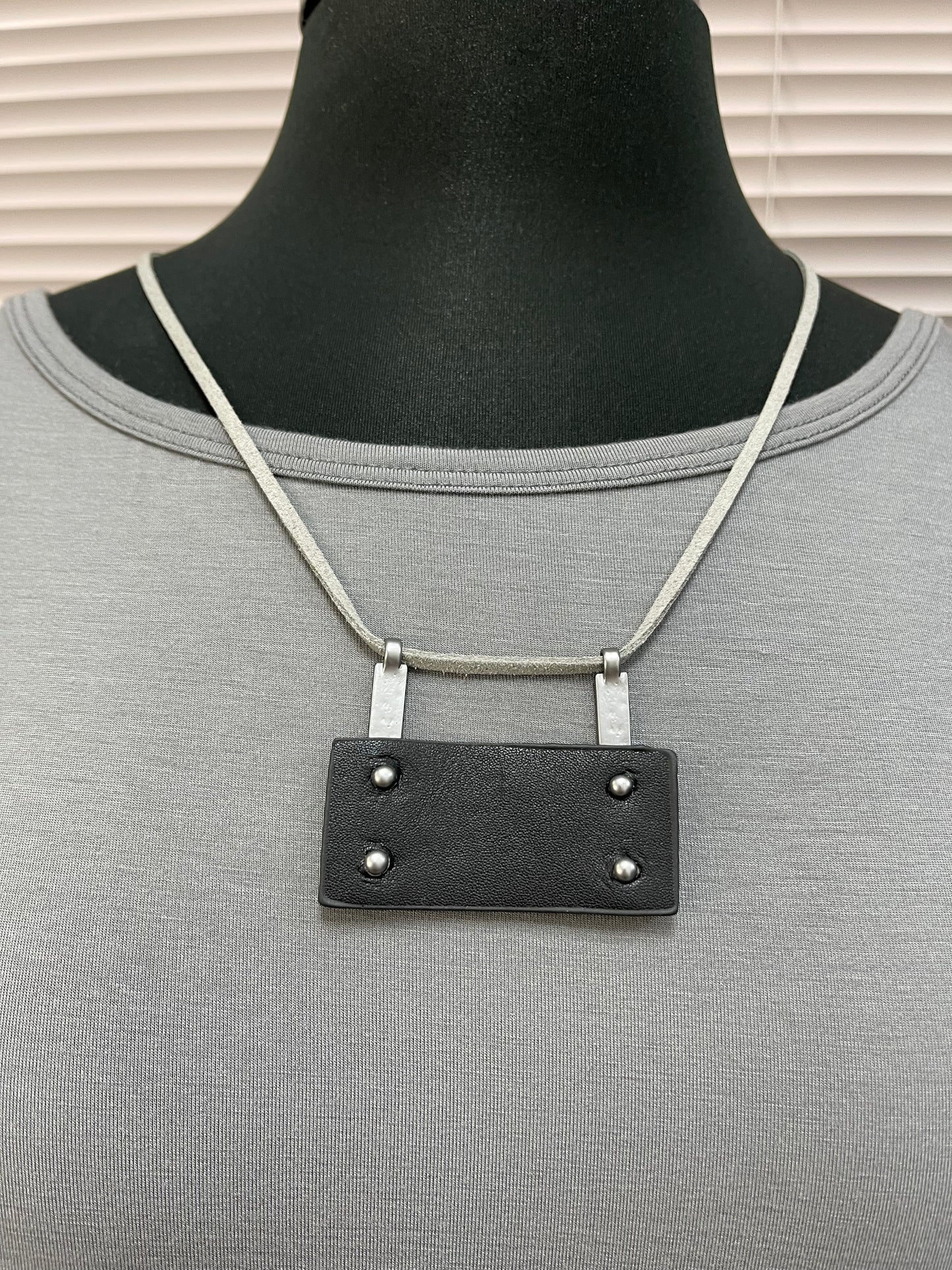 Rectangle Handmade Necklace