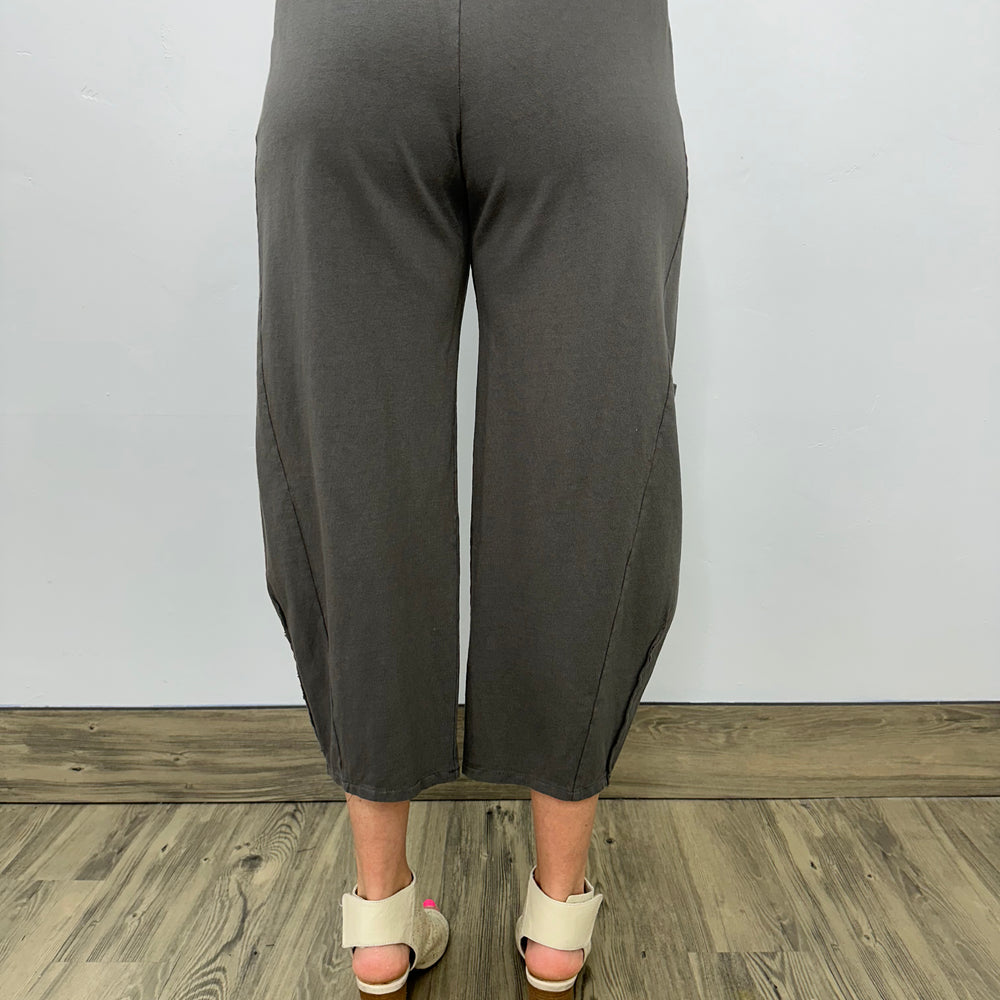 
                  
                    Dusk Cotton Pleat Crop Pant with Pockets
                  
                