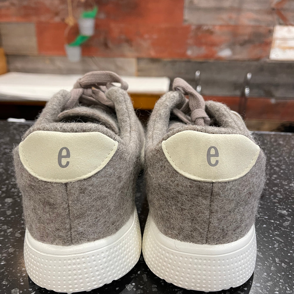 Grey Wool Sneakers Shoes