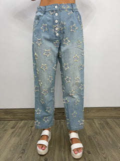 人気の贈り物が大集合 broken twist again pattern denim pants