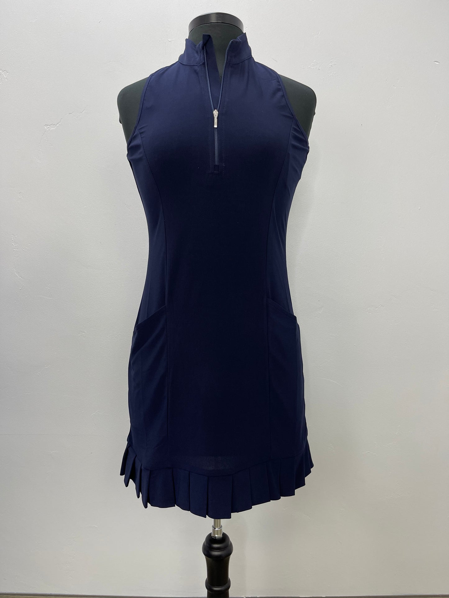 Navy Sleeveless Dress