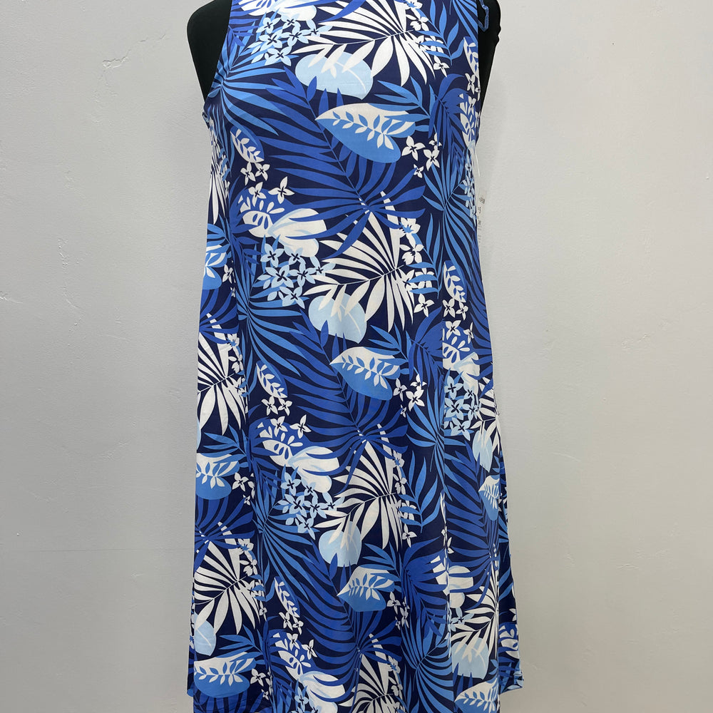 
                  
                    Blue Hawaiian Sleeveless Dress
                  
                