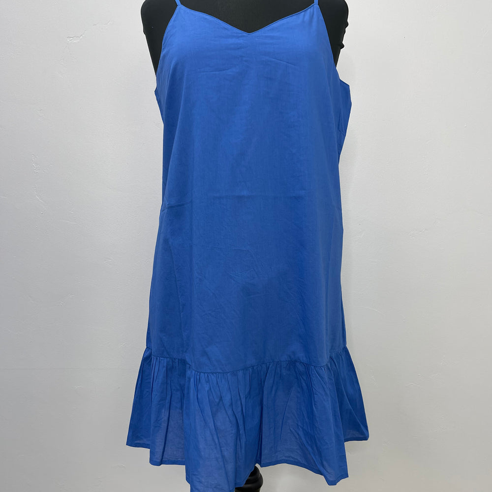 Blue Sleeveless Dress