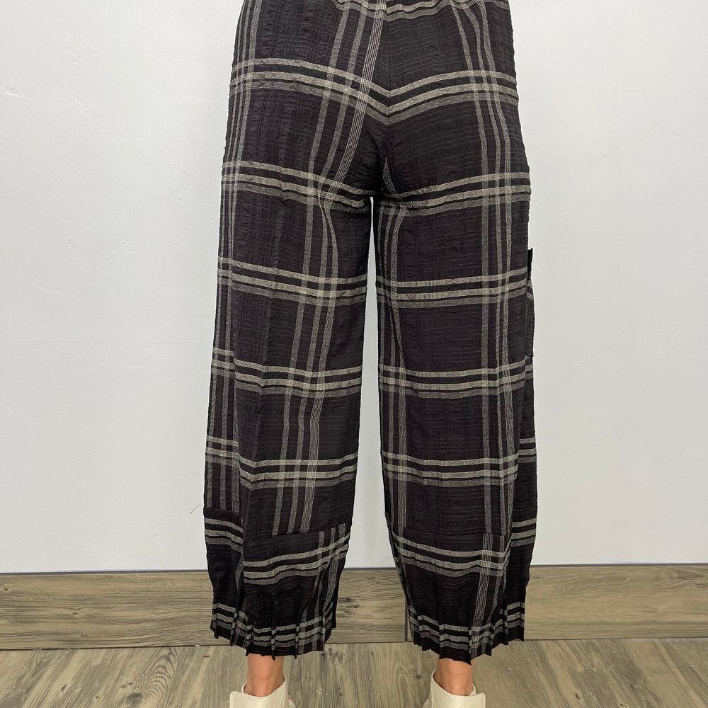 
                  
                    Black and Khaki Plaid Pants
                  
                