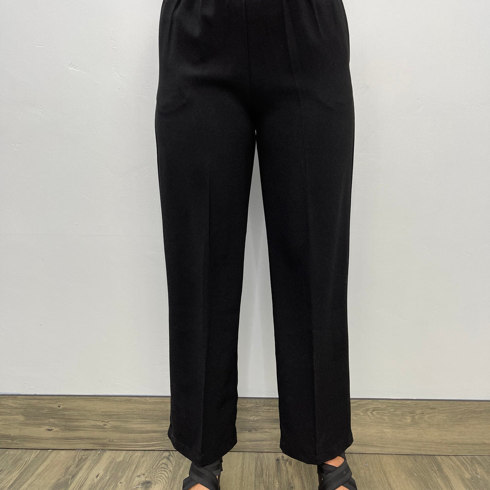 Black Straight Leg Pant