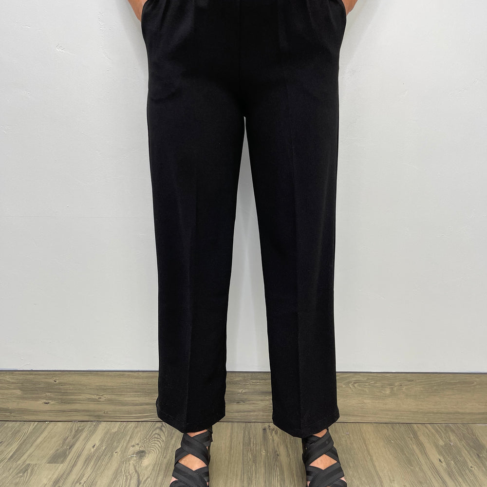 Black Straight Leg Pant