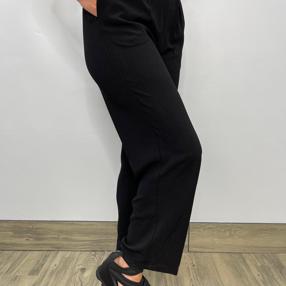 
                  
                    Black Straight Leg Pant
                  
                