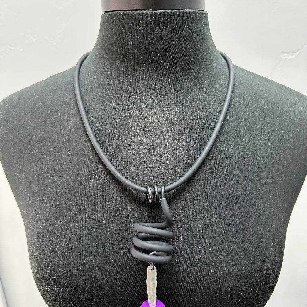 Purple Abby Necklace