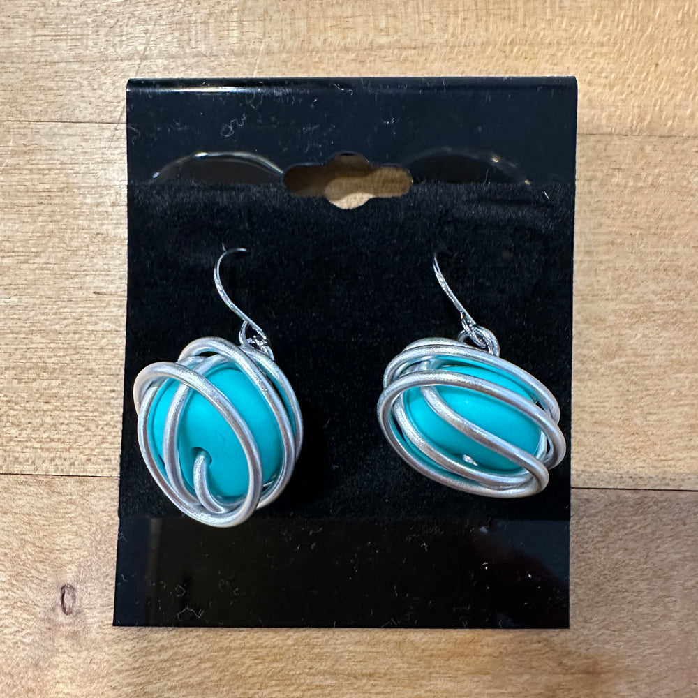 Turquoise PJ's Earring