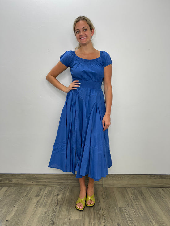 Royal Blue Short Sleeve Tango Mango Dress