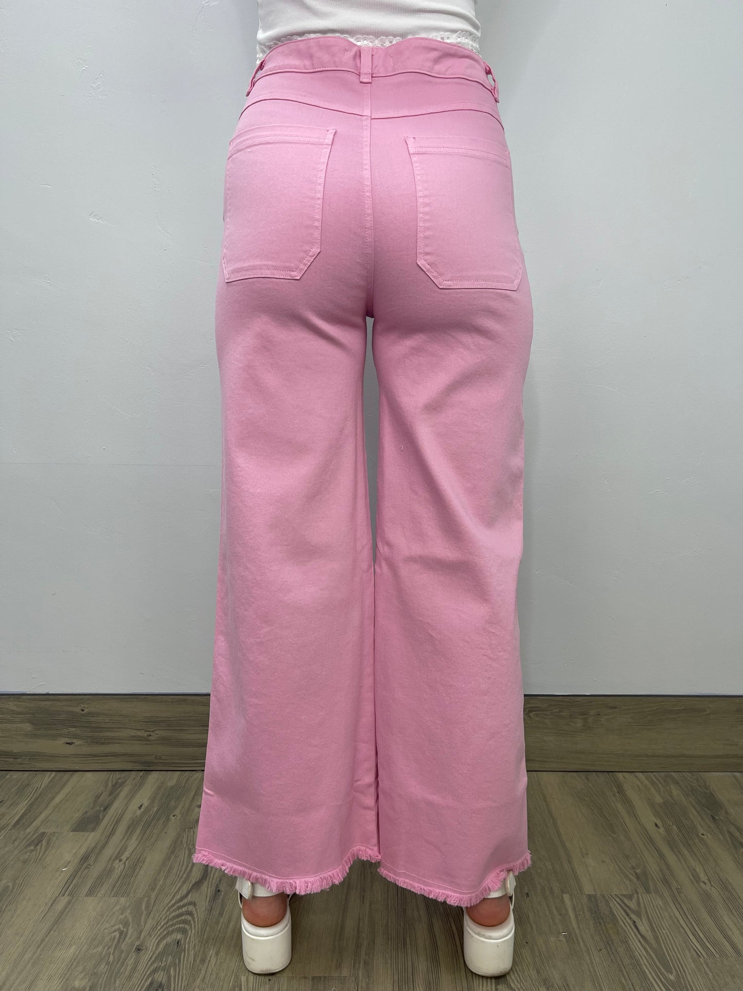 Pink Denim Jeans – Twist Boutique