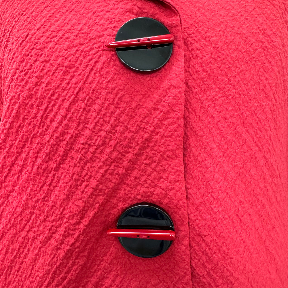 
                  
                    Red Button Up Jacket
                  
                