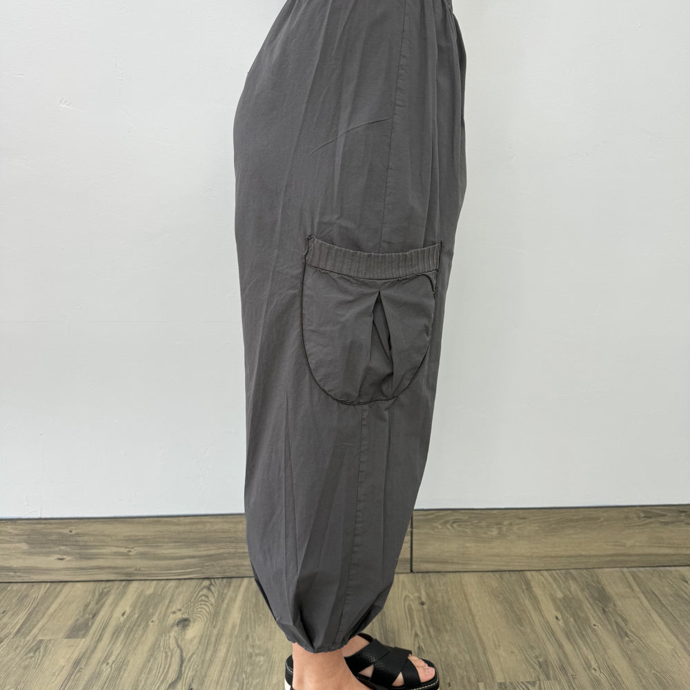 
                  
                    Dusk Gray Crop Two Pocket Pant
                  
                