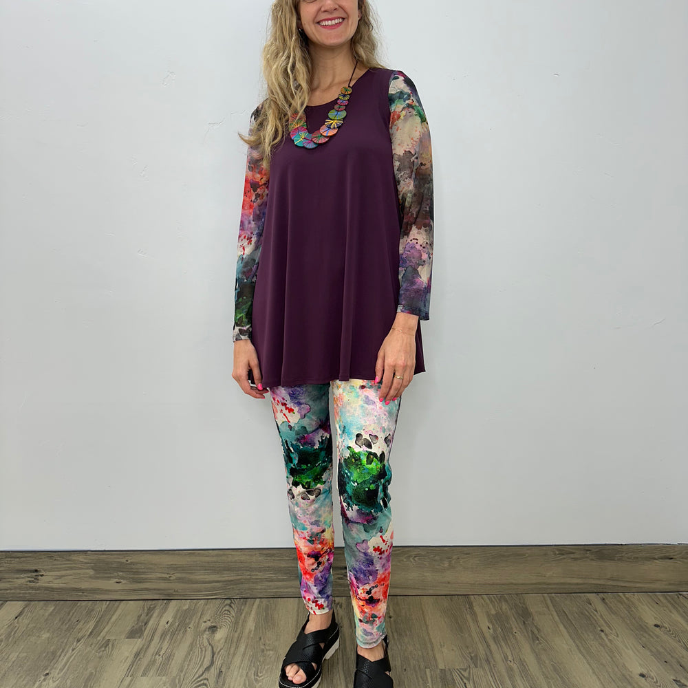 
                  
                    Fig Purple Sleeveless Desa Tunic
                  
                