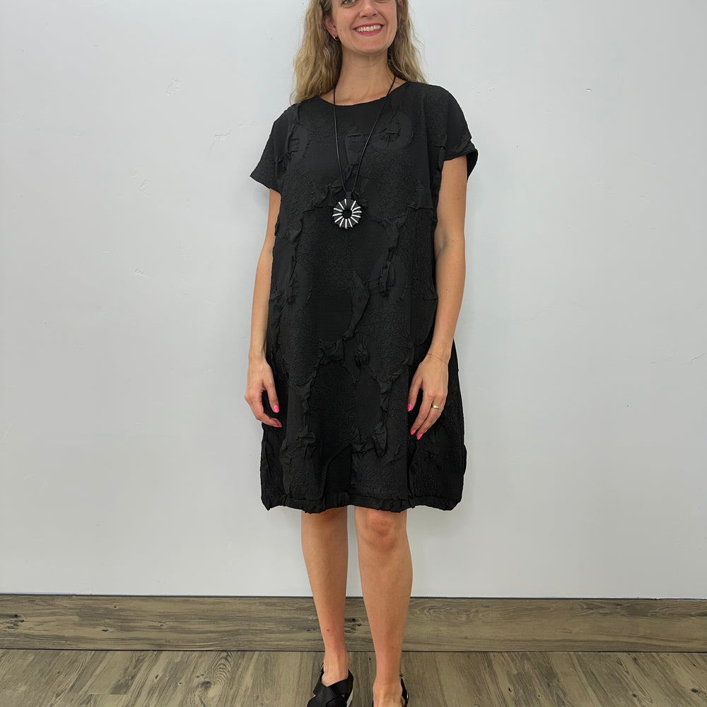 Carbon Black Simona Dress