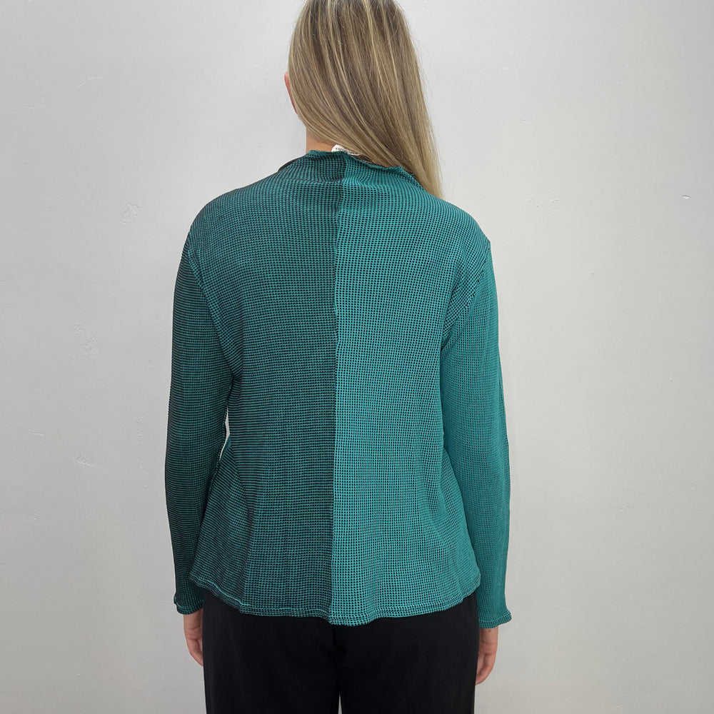 
                  
                    Teal Waffle Thermal Top
                  
                