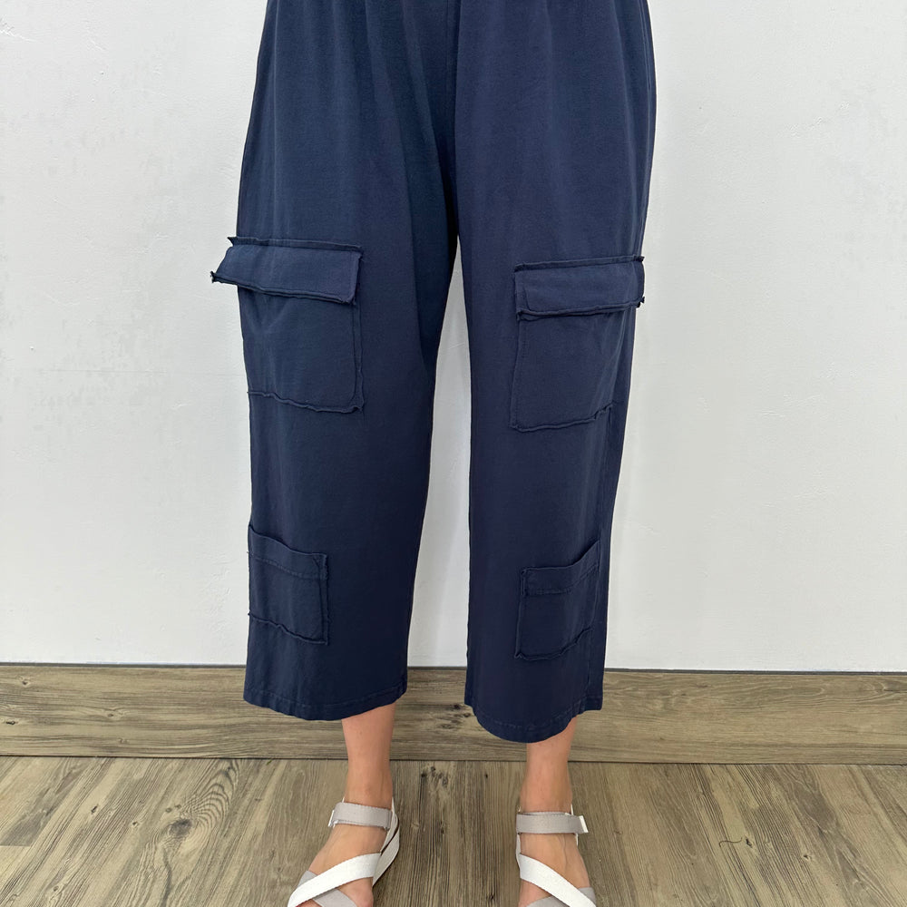 Ink Multi Pocket Crop Pant