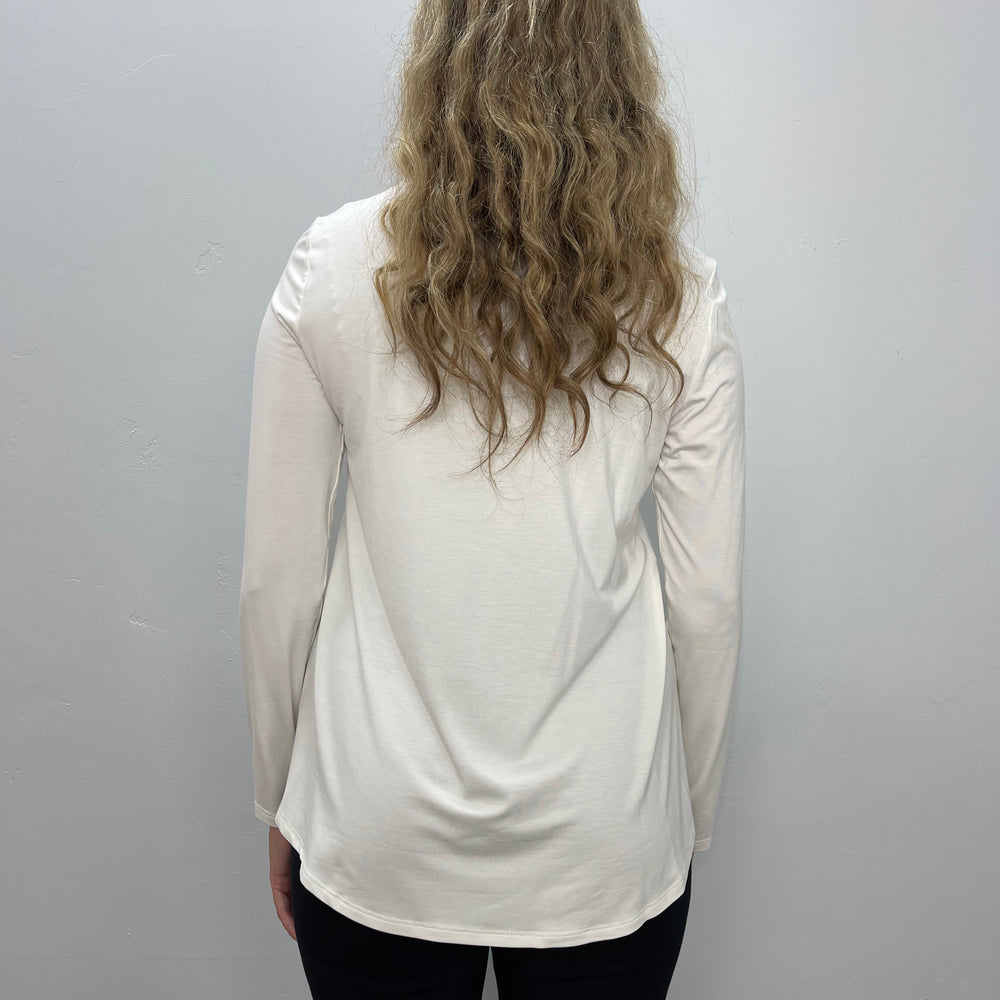 
                  
                    Ivory Long Sleeve Tee
                  
                