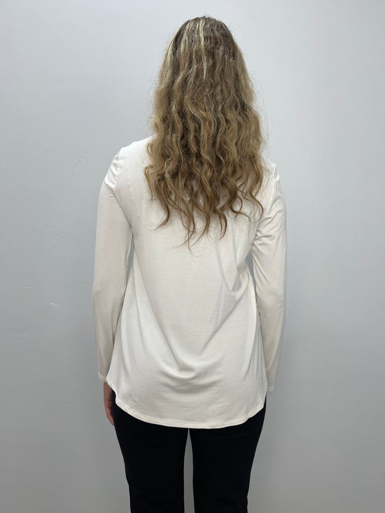 Load image into Gallery viewer, Ivory Long Sleeve Tee
