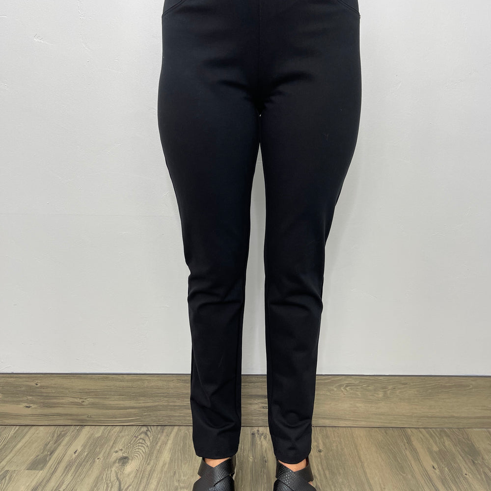 Black Long Pant with Rivets