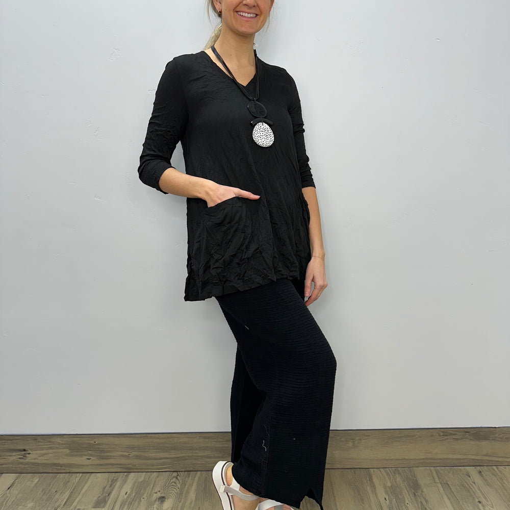 Black Jazz Tunic