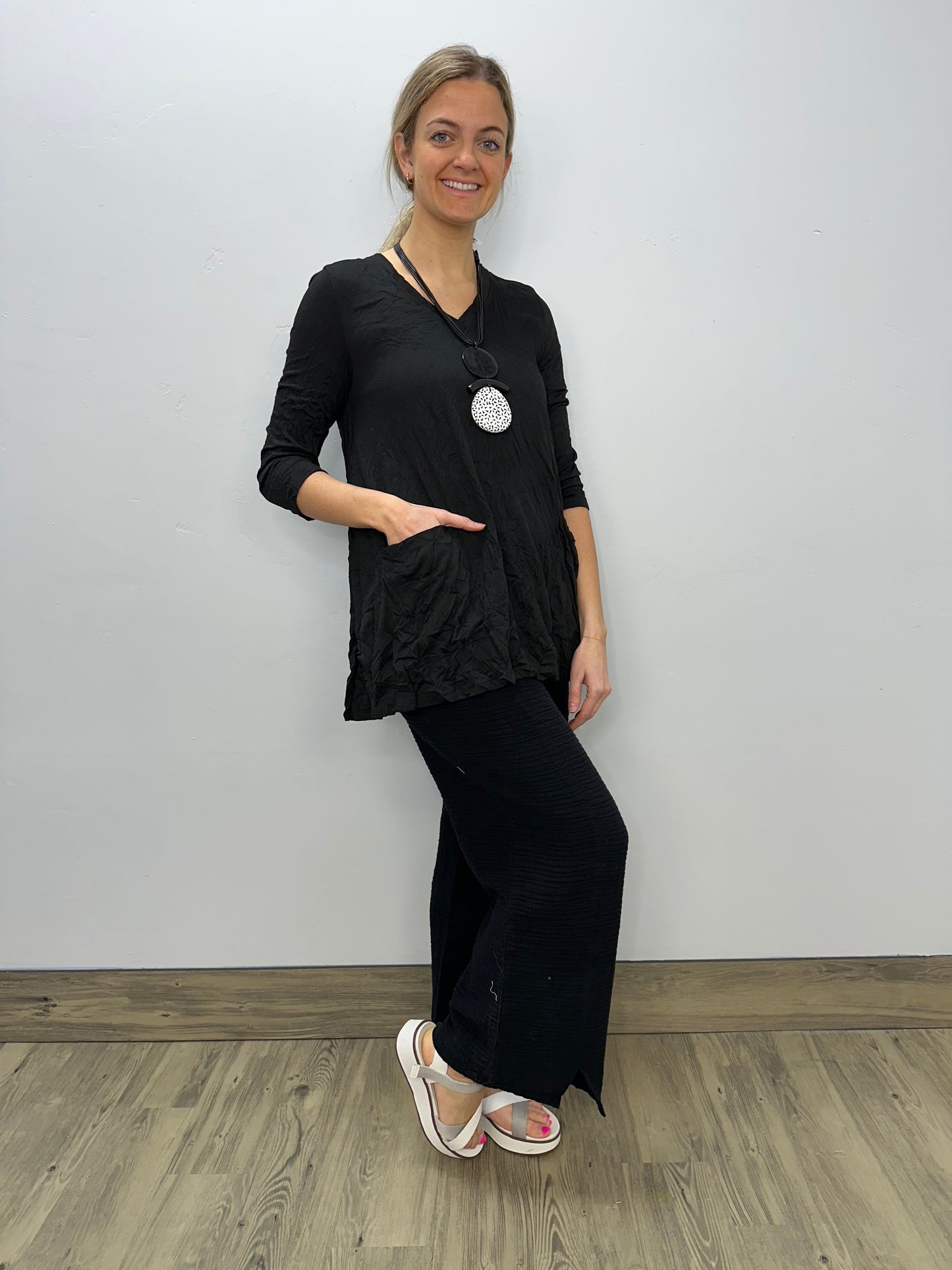 Black Jazz Tunic