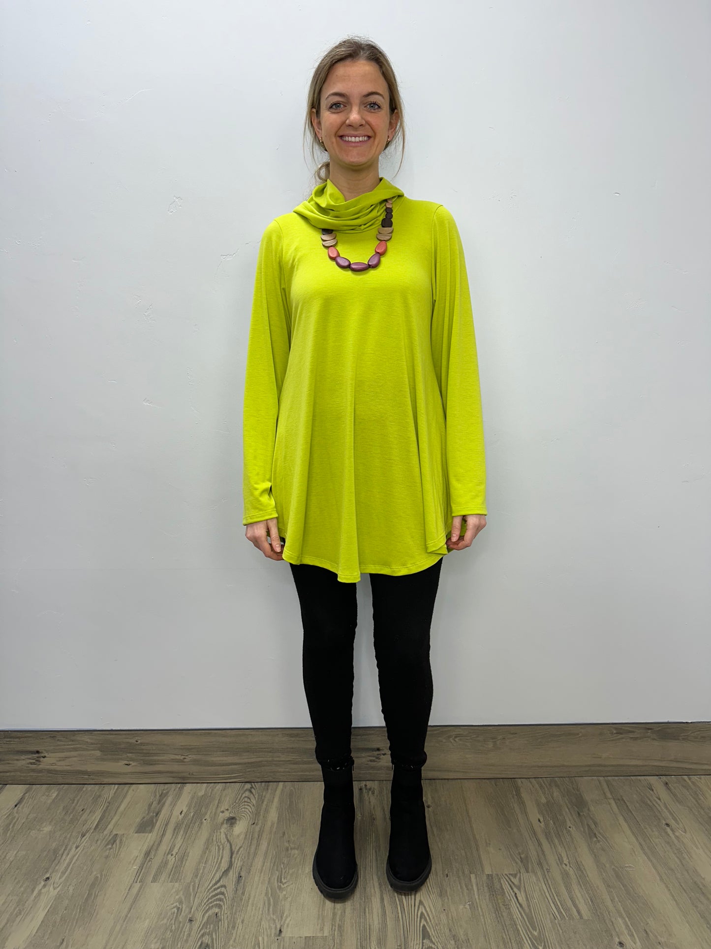 Limelight Long Sleeve Modal Cowl Neck