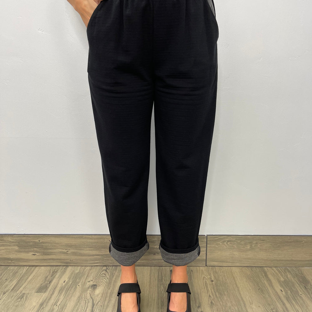 Double Knit Roll Cuff Pants