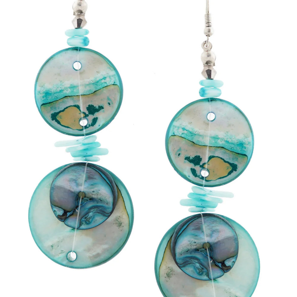 Turquoise Handmade Flow to Shine Earrings