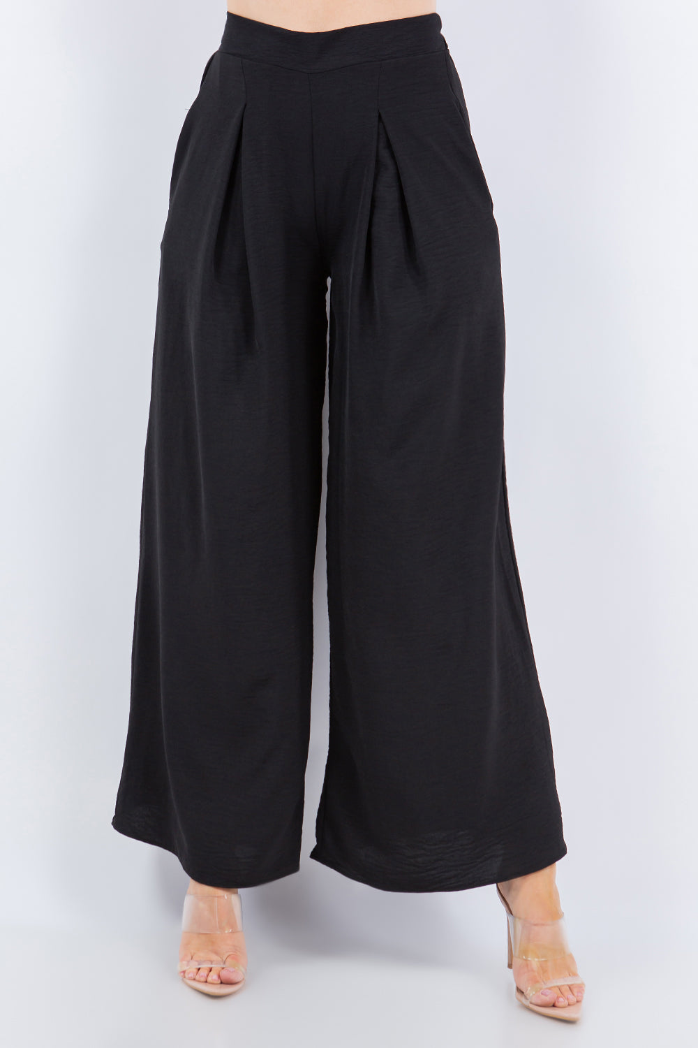 Black Flowy Dress Pant