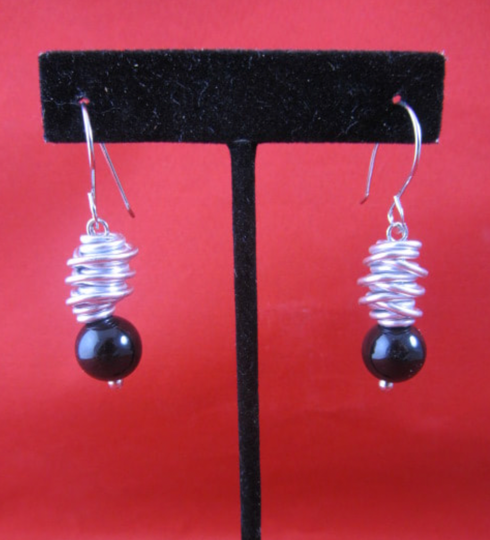 Black Felina Earring