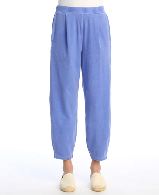 Baja Cotton Span Jersey Lantern Pants with Pockets and Front Seam