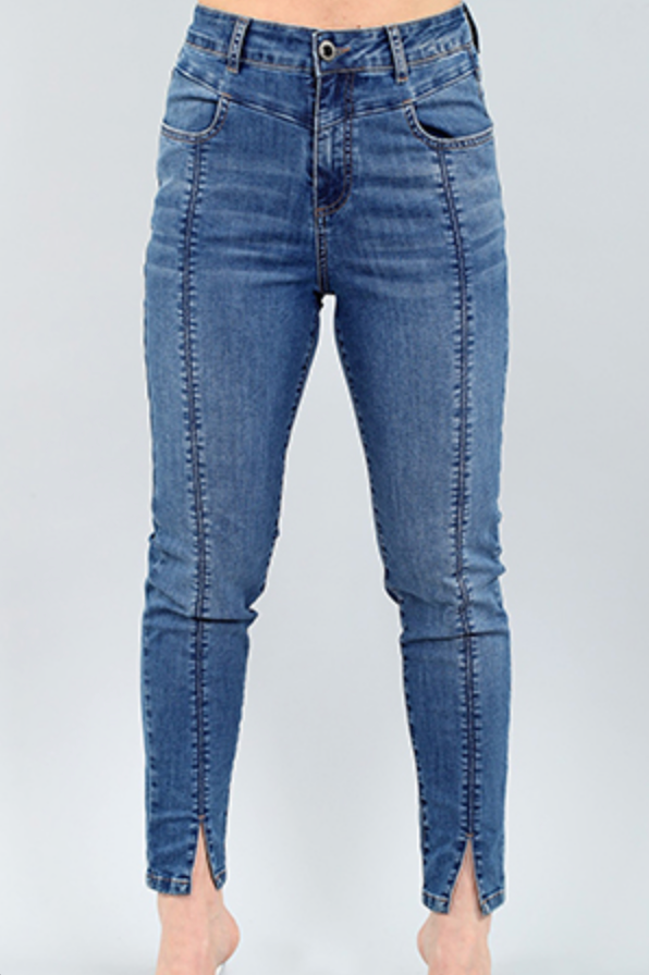 
                  
                    Blue Full Length Denim Jeans
                  
                