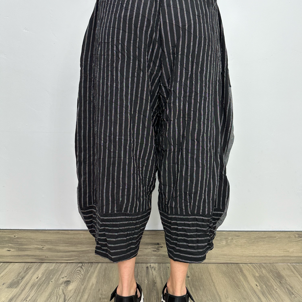 
                  
                    Striped Harem Pant with Knee Detail
                  
                