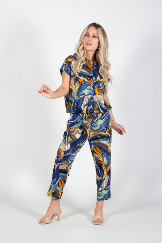 Starry Night Full Length Draw String Pant