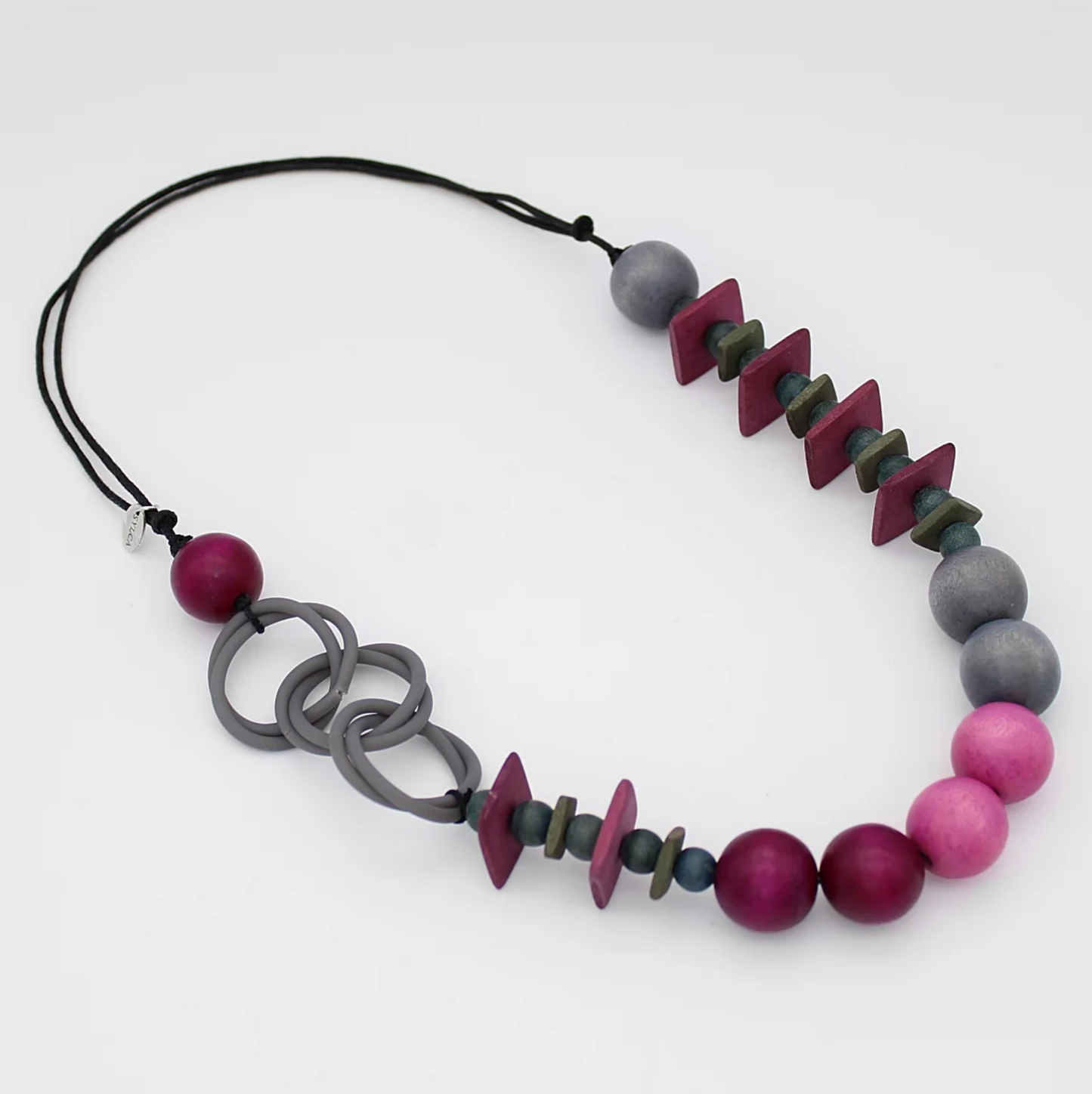 Ombre Fuchsia Statement Necklace