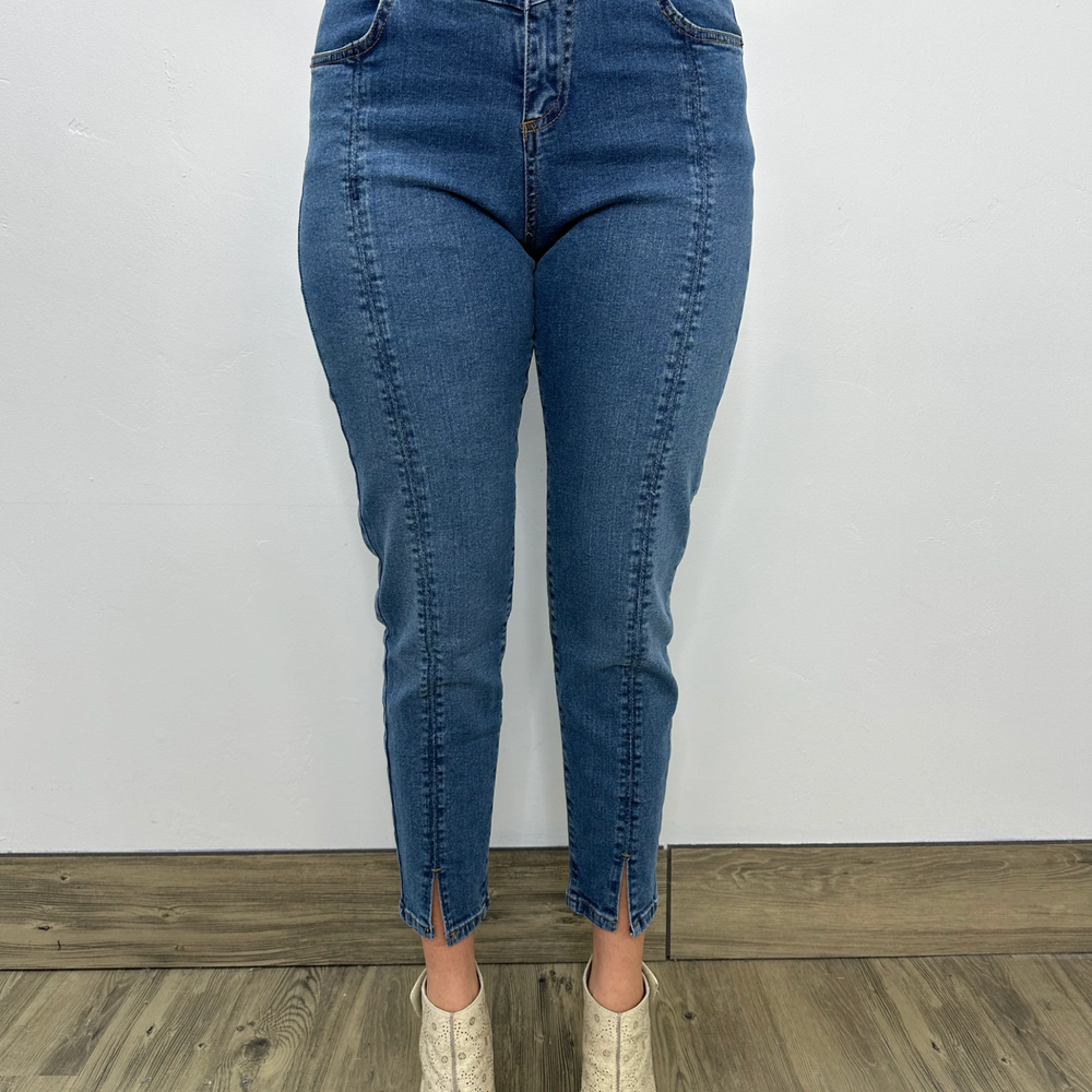 
                  
                    Blue Full Length Denim Jeans
                  
                