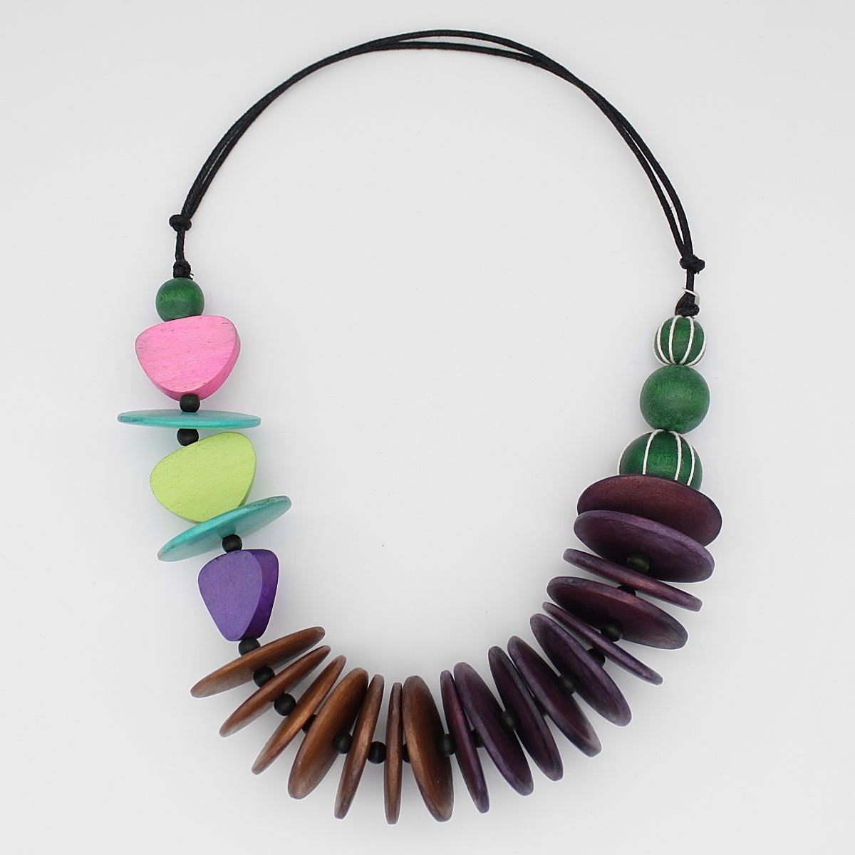 Multicolor Mixed Up Julie Necklace