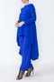 
                  
                    Boat Neck High Low Royal Blue Top
                  
                